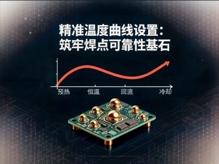 精准温度曲线设置：筑牢SMT回流焊焊点可靠性的基石