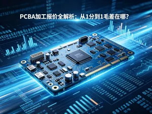 PCBA加工报价全解析：从1分到1毛差在哪？