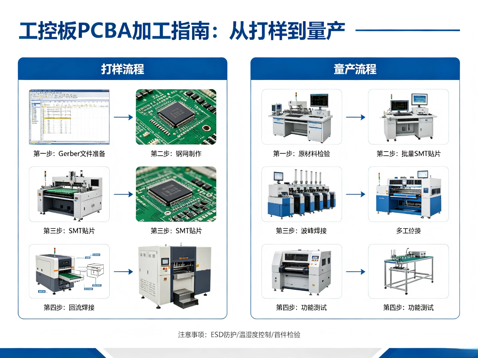 工控板PCBA加工指南：从打样到量产