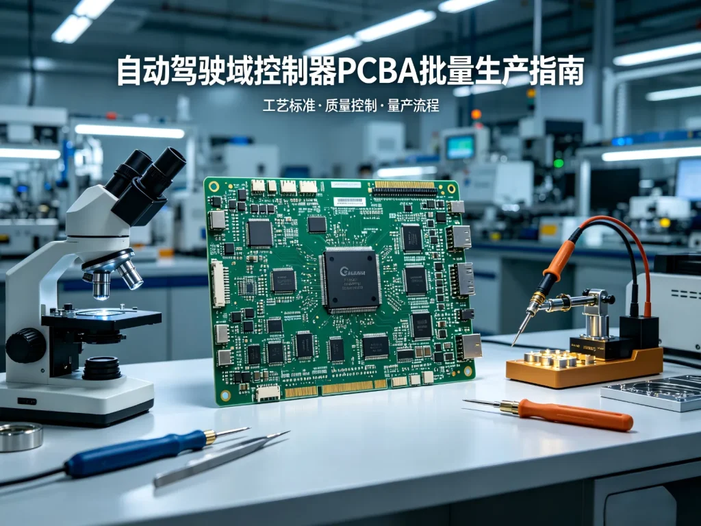 自动驾驶域控制器PCBA批量生产指南