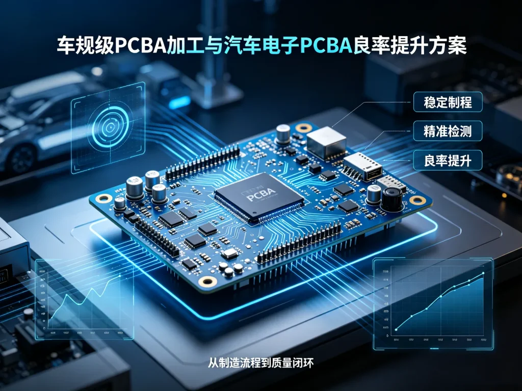 车规级PCBA加工与汽车电子PCBA良率提升方案