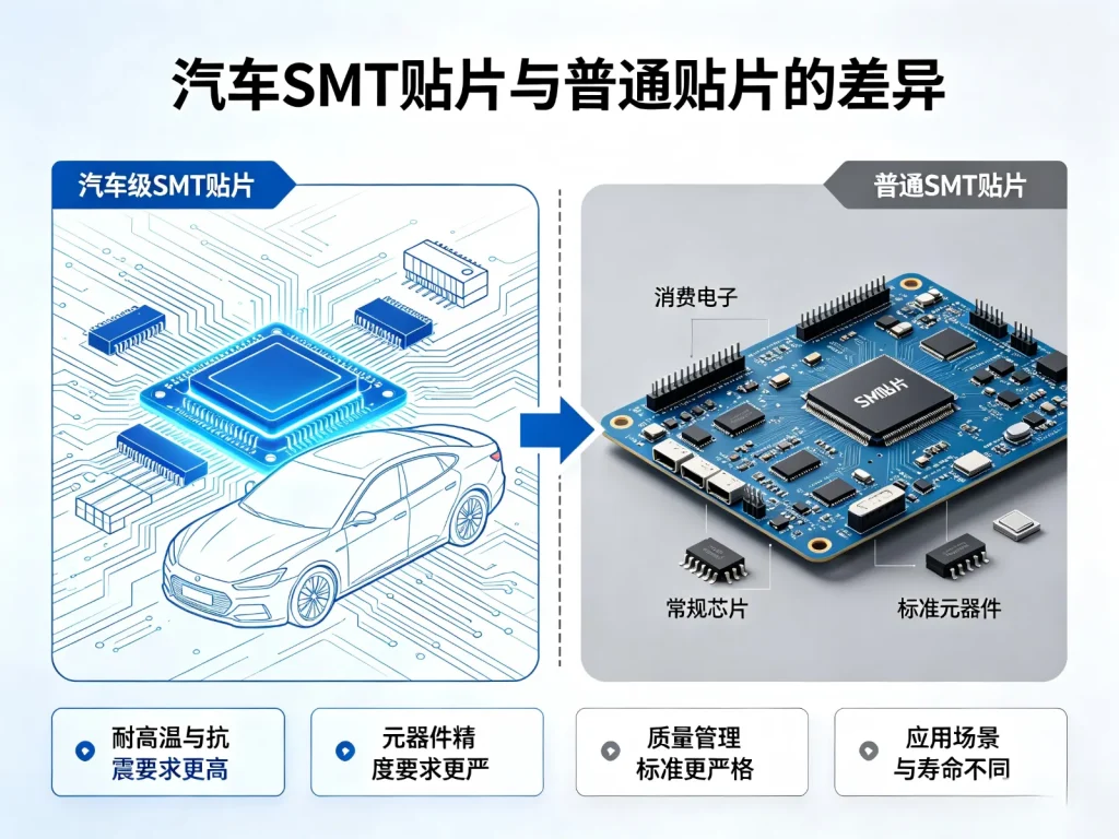 汽车SMT贴片与普通贴片的差异