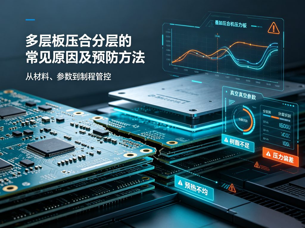 多层板压合分层的常见原因及预防方法全解析