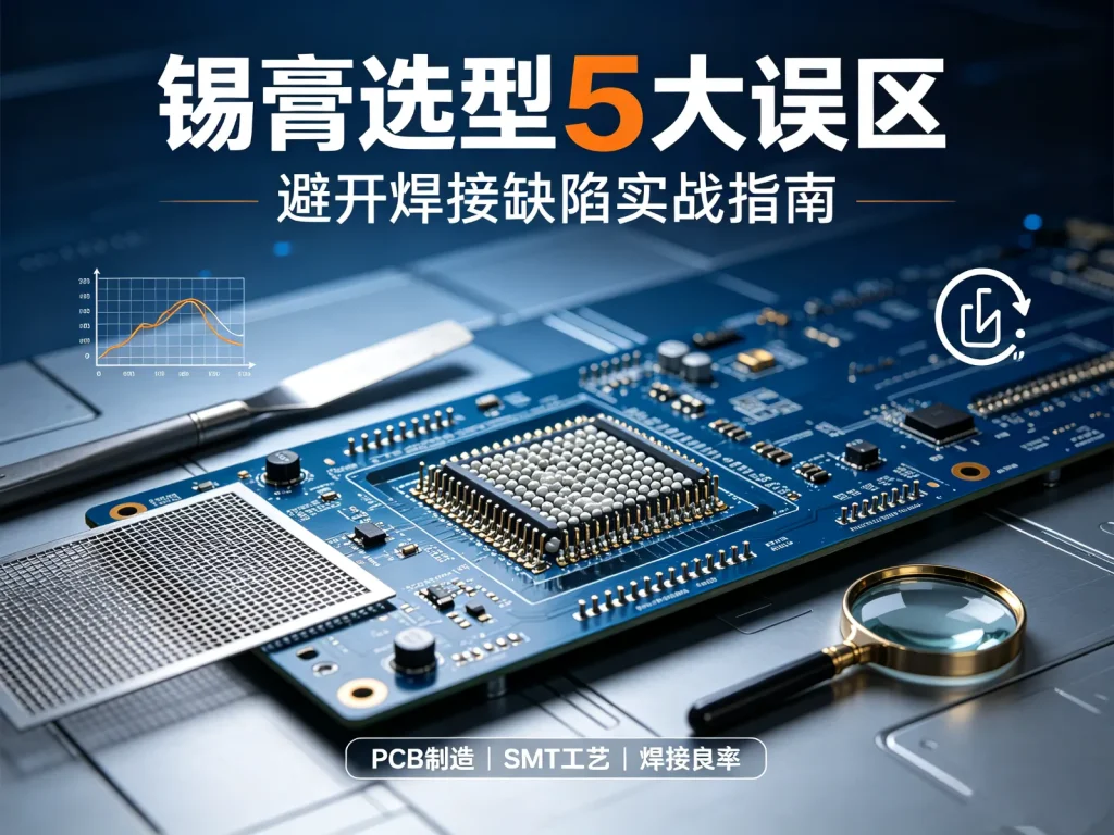 锡膏选型误区：如何避免焊接缺陷？实战指南
