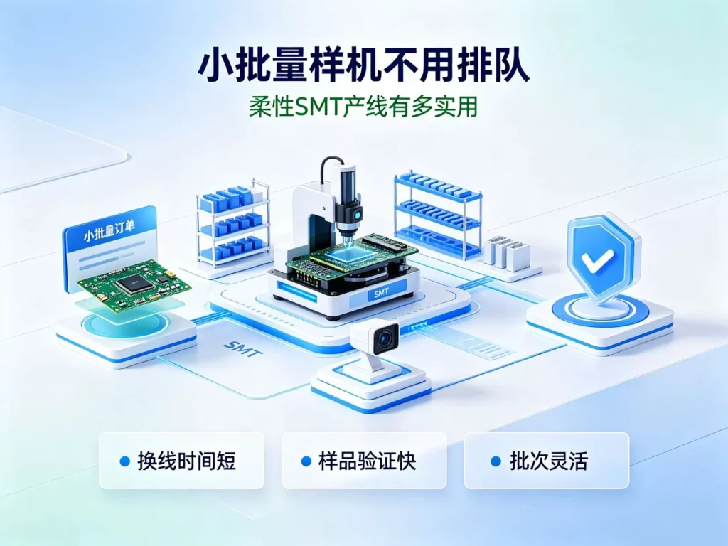 小批量样机不用排队，柔性 SMT 产线有多实用