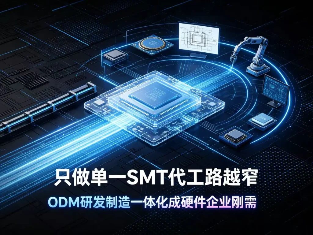 只做单一SMT代工路越窄，ODM研发制造一体化成硬件企业刚需