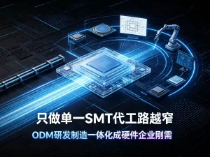 只做单一SMT代工路越窄，ODM研发制造一体化成硬件企业刚需