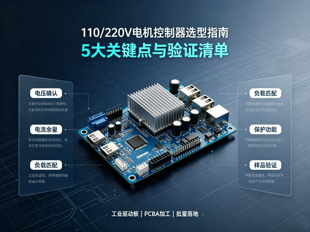 110/220V电机控制器选型指南：5大关键点与验证清单