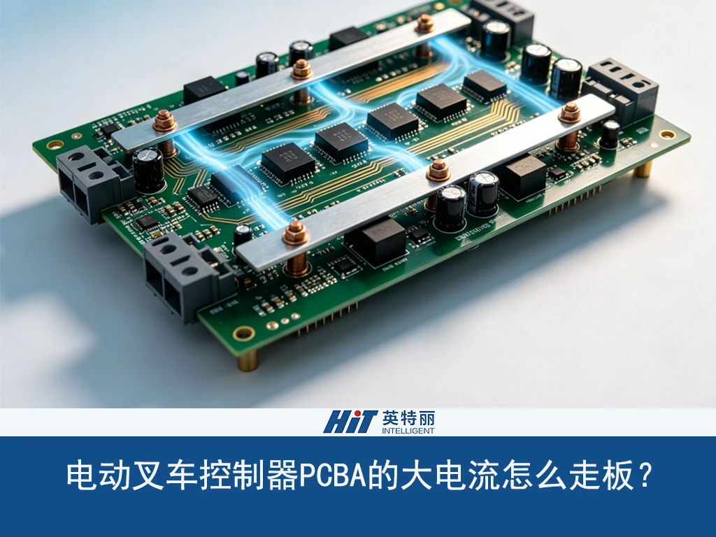 电动叉车控制器PCBA的大电流怎么走板？